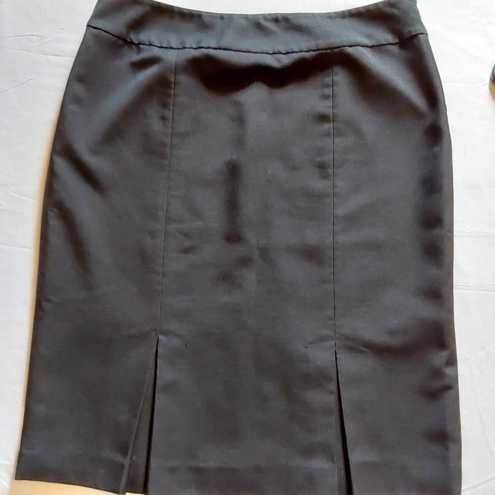 EVAN PICONE Black Label Womens Polyester Career Straight Pencil Skirt Black 12